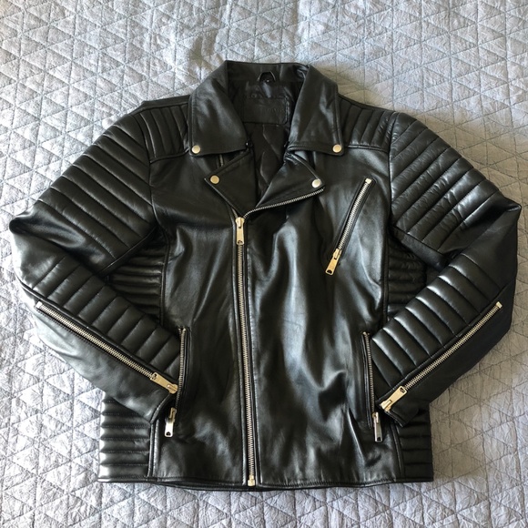 Rêves Rénard Other - Rêves Rénard Leather Biker Jacket - Men’s XL (Fits like large) - Slim Fit